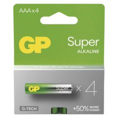 GP Super Alkáli elem AAA 4db