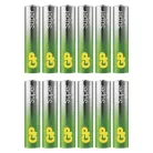 GP Super Alkáli elem AAA 12db/fólia, display box