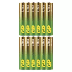 GP Ultra Alkáli elem AAA 12db