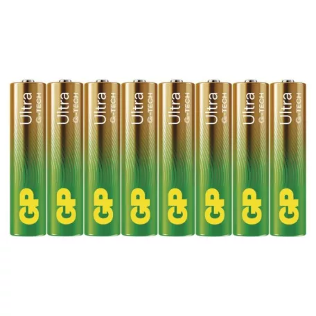 GP Ultra Alkáli elem AAA 8db