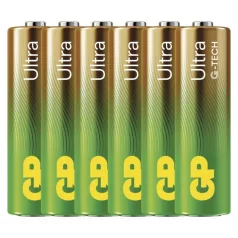 GP Ultra Alkáli elem AA 6 db