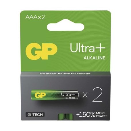 GP Ultra Plus Alkáli elem AAA 2db
