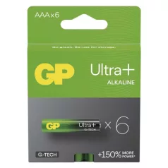 GP Ultra Plus Alkáli elem AAA 6db