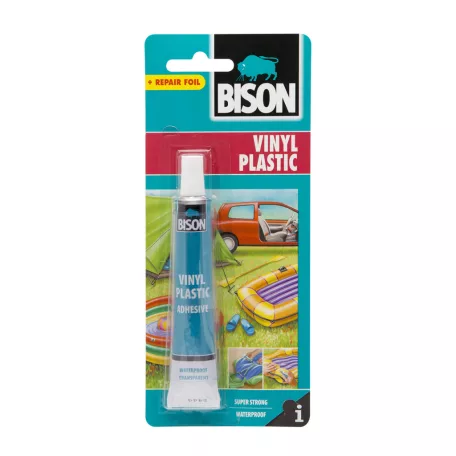 BISON Műanyag ragasztó + javító fólia