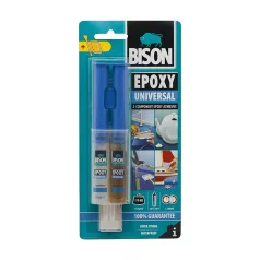 Bison Univerzális kétkomponensű epoxi ragasztó - 24 ml