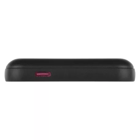 EMOS Powerbank WI 521, 5 000 mAh, 20 W+Wireless, fekete
