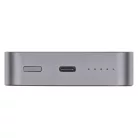 EMOS Powerbank WI 1046, 10 000 mAh, 20 W+Wireless, szürke