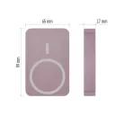 EMOS Powerbank WI 1046, 10 000 mAh, 20 W+Wireless, lazac