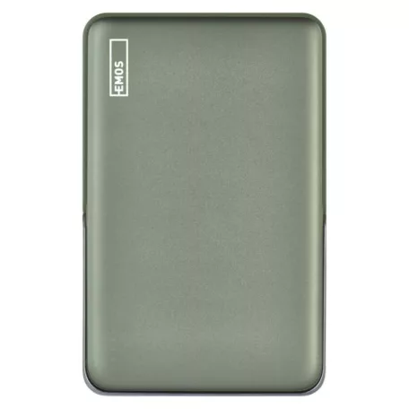 EMOS Powerbank WI 1031, 10 000 mAh, 20 W+Wireless, army-green