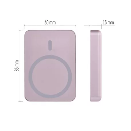 EMOS Powerbank WI 522, 5 000 mAh, 20 W+Wireless, lazac