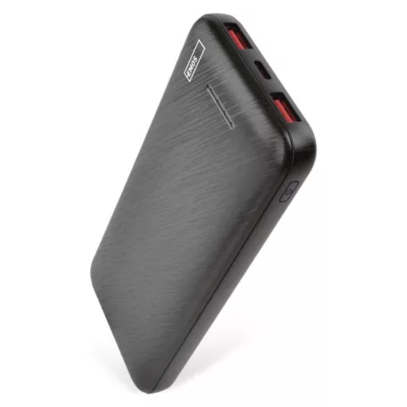 EMOS Powerbank AlphaQ3, 10 000 mAh, 22,5 W, fekete