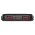 EMOS Powerbank AlphaQ3, 10 000 mAh, 22,5 W, fekete