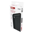 EMOS Powerbank AlphaQ3, 10 000 mAh, 22,5 W, fekete
