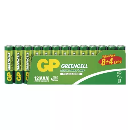GP Greencell elem AAA 12db/fólia