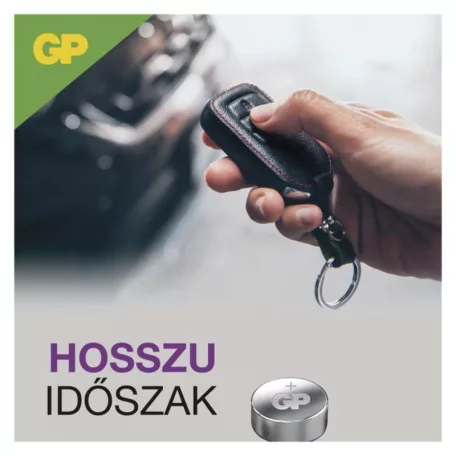 GP Ultra Plus Alkáli gombelem LR44 (A76F) 1db/bliszter