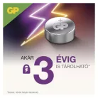 GP Ultra Plus Alkáli gombelem LR44 (A76F) 5db/bliszter