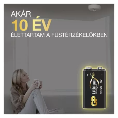 GP Lítium elem CR-V9 1db/bliszter