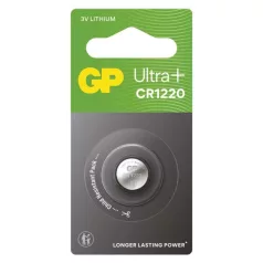 GP Ultra plus Lítium gombelem CR1220 1db/bliszter