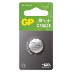 GP Ultra plus Lítium gombelem CR2025 1db/bliszter