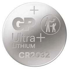 GP Ultra plus Lítium gombelem CR2032 1db/bliszter