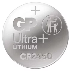 GP Ultra plus Lítium gombelem CR2450 5db/bliszter