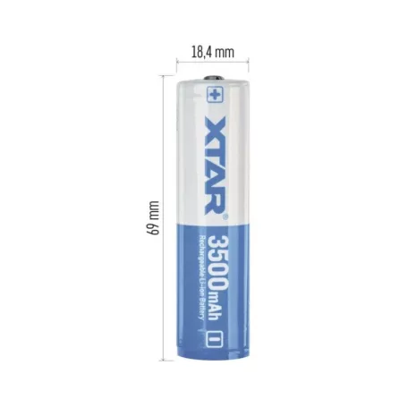 LI-ION újratölthető akkumulátor 18650 3500mAh