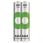 GP ReCyko NiMH Akkumulátor HR03 (AAA) 650mAh 2db
