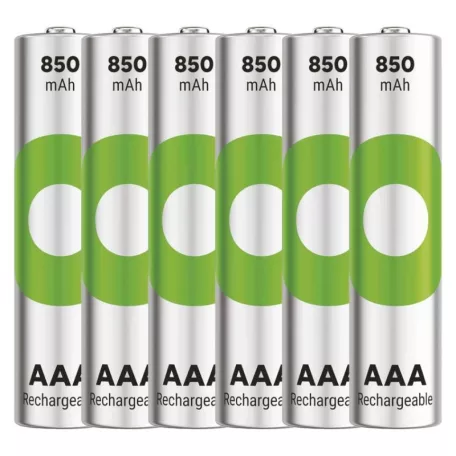 GP ReCyko NiMH Akkumulátor HR03 (AAA) 850mAh 6db