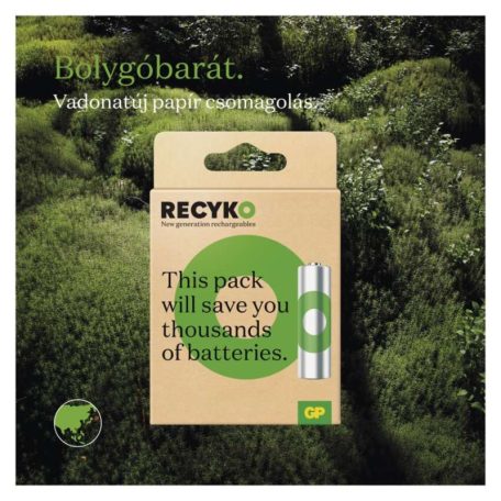 GP ReCyko NiMH Akkumulátor HR6 (AA) 2100mAh 4db