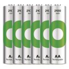 GP ReCyko NiMH Akkumulátor HR6 (AA) 2100mAh 6db