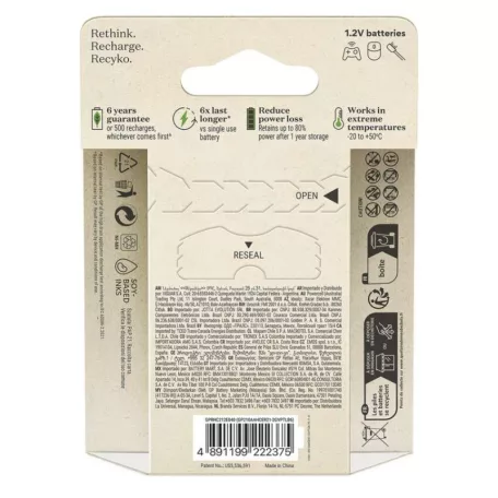 GP ReCyko NiMH Akkumulátor HR6 (AA) 2100mAh 6db