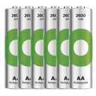 GP ReCyko NiMH Akkumulátor HR6 (AA) 2600mAh 6db