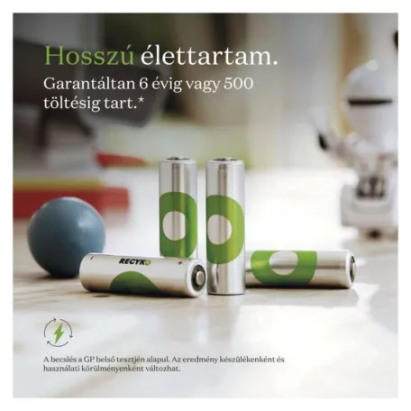 GP ReCyko NiMH Akkumulátor HR6 (AA) 2600mAh 6db