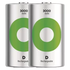 GP ReCyko NiMH Akkumulátor HR20 (D) 3000mAh 2db