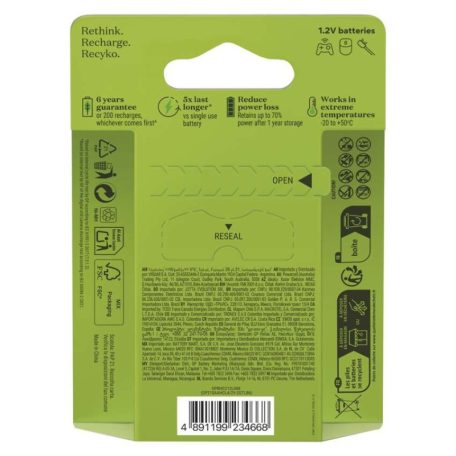 GP Recharge 2100 AA Akkumulátor (HR6) 6db