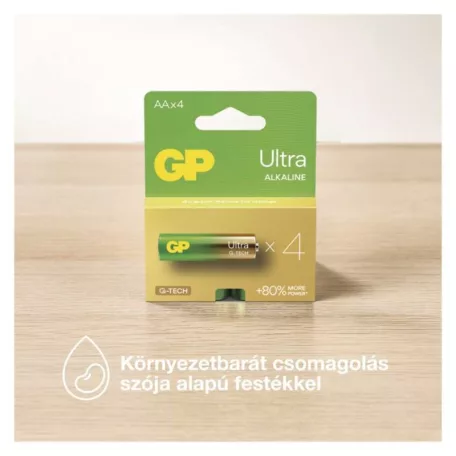 GP Ultra Alkáli gombelem LR44 (a76) 4db/bliszter