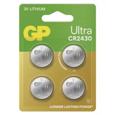 GP Ultra Lítium gombelem CR2430 4db/bliszter