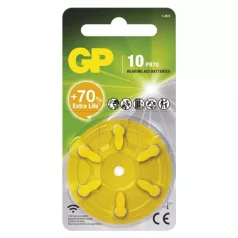 GP Gombelem hallókészülékekbe ZA10 6db/bliszter