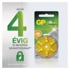 GP Gombelem hallókészülékekbe ZA10 6db/bliszter