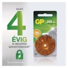 GP Gombelem hallókészülékekbe ZA312 6db/bliszter