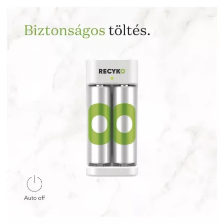 GP Akkumulátor töltő Eco E221+2xAA ReCyko 2100mAh