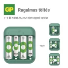 GP Akkumulátor töltő ReCyko B423 4× AA GP ReCyko 2100 mAh