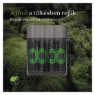 GP Akkumulátor töltő Speed M452 + 4xAA ReCyko 2600mAh
