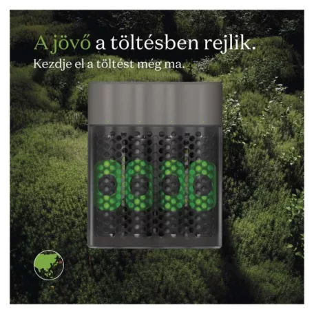 GP Akkumulátor töltő Speed M452 + 4xAA ReCyko 2600mAh