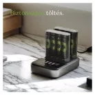 GP Pro akkumulátor töltő P461+4xAA ReCyko Pro + dokkoló