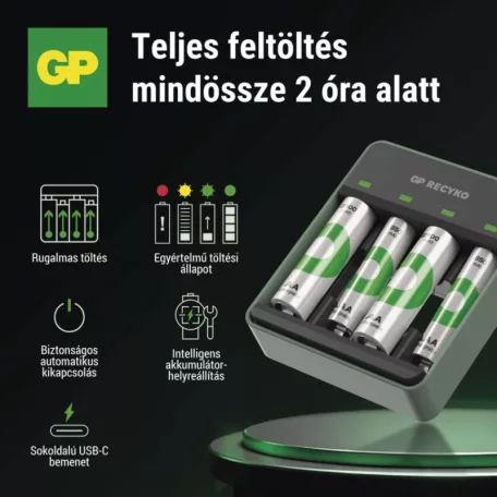 GP Akkumulátor töltő Speed M453
