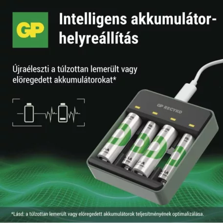 GP Akkumulátor töltő Speed M453