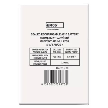 EMOS Ólom-savas akkumulátor (P2301, P2304, P2305, P2308)