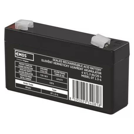 EMOS Ólomakkumulátor 6V 1.3Ah