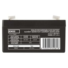 EMOS Ólomakkumulátor 6V 1.3Ah